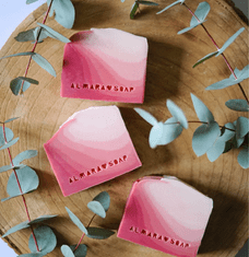 Almara Soap Přírodní tuhé mýdlo Pink Magnolia 100 +- 5 g