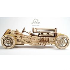 UGEARS 3D mechanický model - Auto U-9 Grand Prix