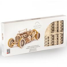 UGEARS 3D mechanický model - Auto U-9 Grand Prix