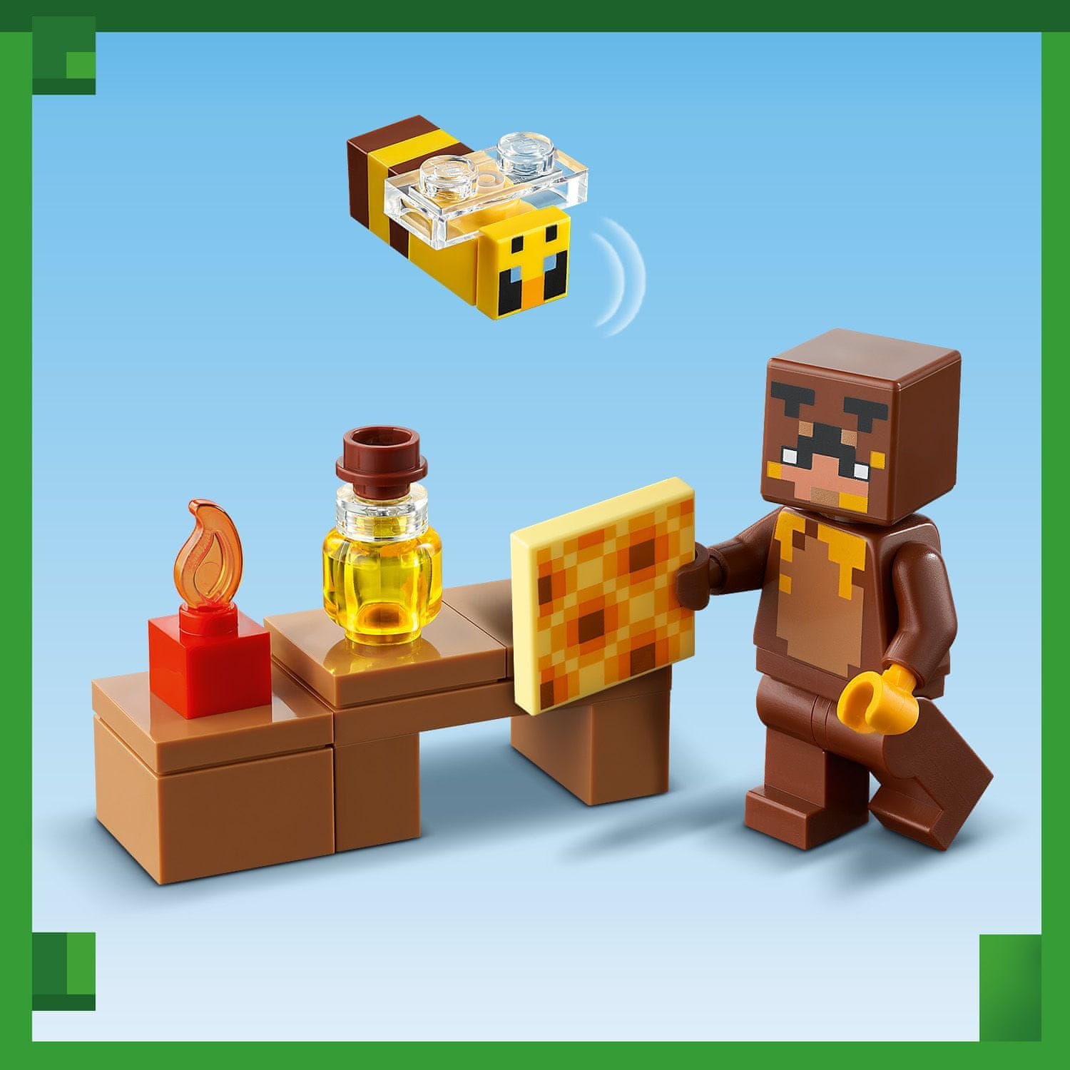 LEGO Minecraft 21241 Včelí domek