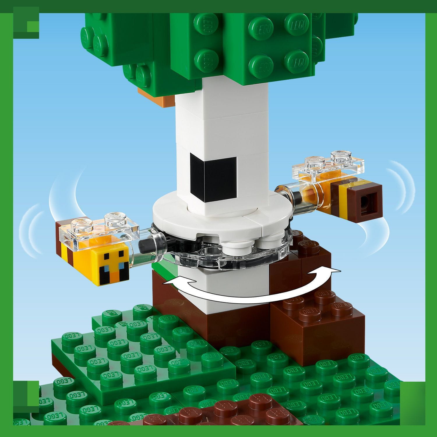 LEGO Minecraft 21241 Včelí domek