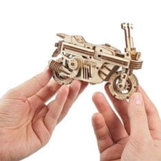 3D mechanický model - Motorka skládací skútr