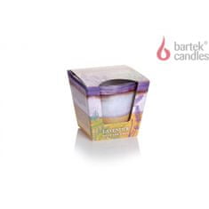 Bartek Svíčka ve skle GARDEN CANDLE - LAVENDER, catnip and lemon 115g