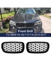 Protec  Přední maska BMW X6 F16 2014-2017 ČERNÝ DIAMAND