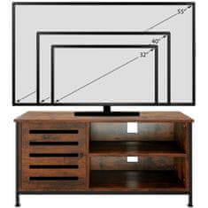 tectake Televizní stolek Galway 110x41,5x50,5cm