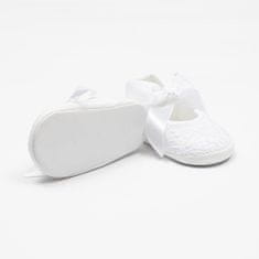NEW BABY Kojenecké krajkové capáčky bílá 0-3 m - 0-3 m