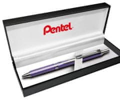 Pentel Pero gelové EnerGel BL407 - fialové 0,7mm v dárkové krabičce
