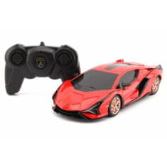 Mondo Motors RC model Lamborghini Sián auto na dálkové ovládání 1:24 červený 2,4GHz