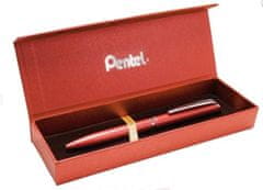 Pentel Pero gelové EnerGel BL2007 Luxusní - červené 0,7mm v dárkové krabičce