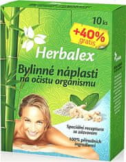 Bylinné náplasti na očistu organismu 10+40% GRATIS 14 x 9 g