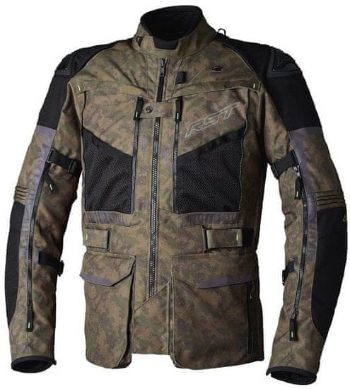 RST bunda RANGER CE 3236 digi černo-zeleno-camá