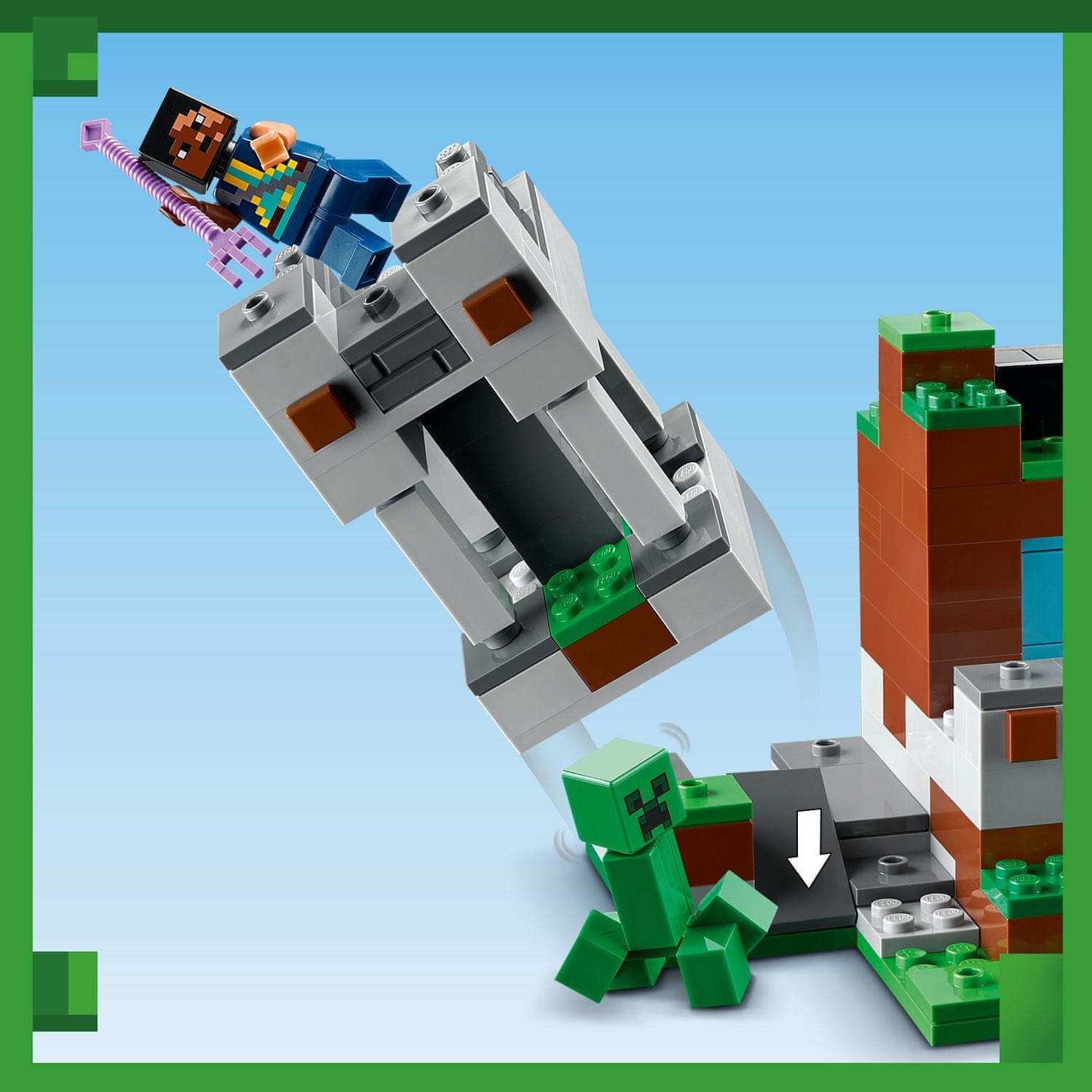 LEGO Minecraft 21244 Rytířská základna