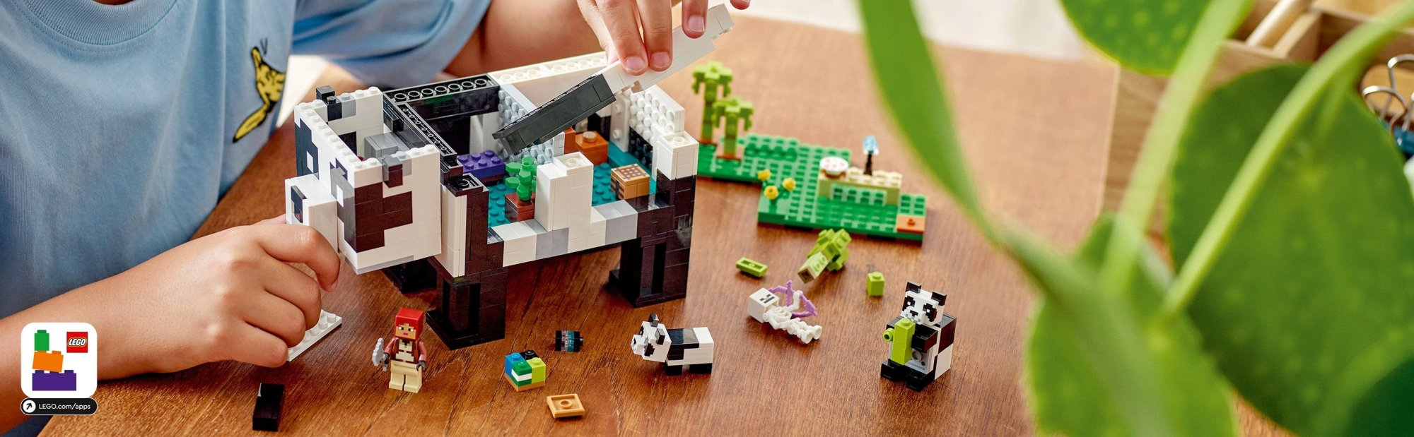 LEGO Minecraft 21245 Pandí útočiště