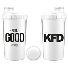 KFD NUTRITION šejkr Feel Good bílý 700 ml