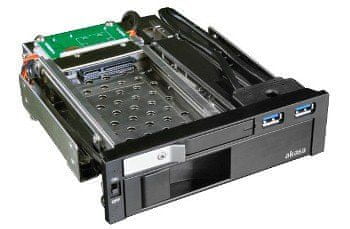 Akasa Lokstor M51 - 2.5" a 3.5" HDD rack do 5,25"