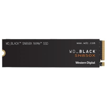 WD BLACK SSD NVMe M.2 2TB PCIe SN850X,Gen4, (R:7300, W:6600MB/s)