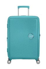 American Tourister Cestovní kufr Soundbox 67cm Modrý Turquoise Tonic rozšiřitelný
