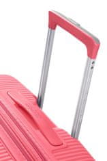 American Tourister Cestovní kufr Soundbox 67cm Růžová Sun Kissed Coral rozšiřitelný