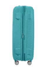 American Tourister Cestovní kufr Soundbox 77cm Modrá Turquoise tonic rozšiřitelný