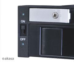 Akasa Lokstor M51 - 2.5" a 3.5" HDD rack do 5,25"