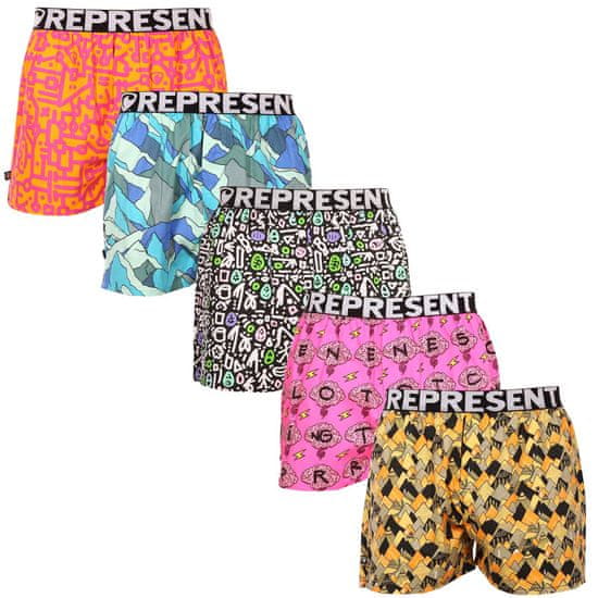 Represent 5PACK pánské trenky exclusive Mike (R2M-BOX-071012314950)