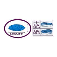 Gre Krycí plachta na bazén 6,1 x 3,75m