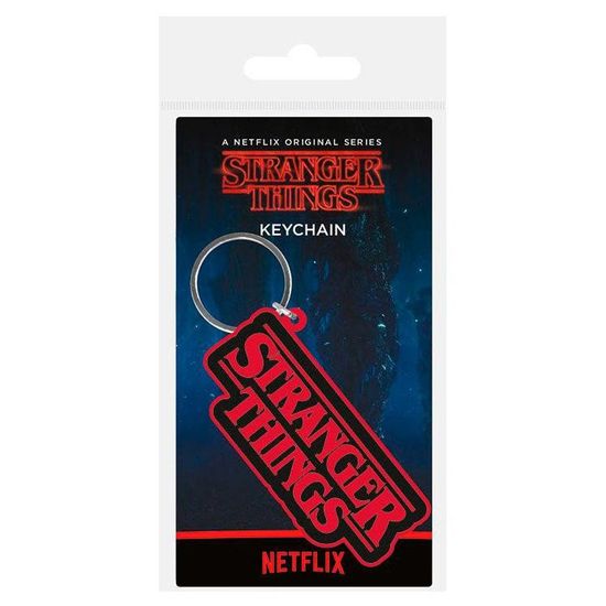 Pyramid Klíčenka gumová Stranger Things - logo