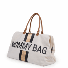 Childhome Přebalovací taška Mommy Bag Off White / Black Gold