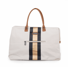 Childhome Přebalovací taška Mommy Bag Off White / Black Gold