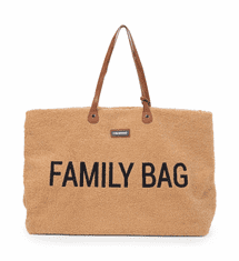 Childhome Cestovní taška Family Bag Teddy Beige