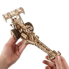 UGEARS 3D mechanický model - Auto Dragster