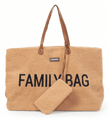 Childhome Cestovní taška Family Bag Teddy Beige