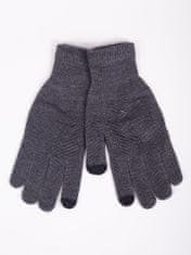 YOCLUB Yoclub Pánské dotykové rukavice RED-0243F-AA5E-006 Grey 23