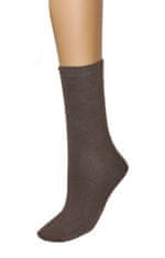 Gemini Dámské ponožky Milena 1313 Žebrované 37-41 BÍLÁ 37-41