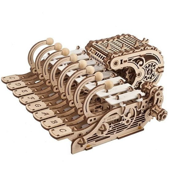 UGEARS 3D mechanický model - Mechanická celesta