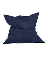 Atelier Del Sofa Zahradní sedací vak Giant Cushion 140x180 - Dark Blue, Tmavá Modrá