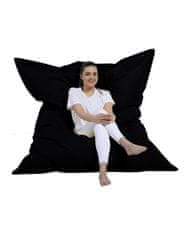 Atelier Del Sofa Zahradní sedací vak Giant Cushion 140x180 - Black, Černá