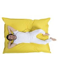 Atelier Del Sofa Zahradní sedací vak Giant Cushion 140x180 - Yellow, Žlutá