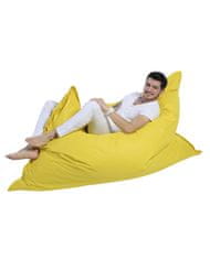 Atelier Del Sofa Zahradní sedací vak Giant Cushion 140x180 - Yellow, Žlutá