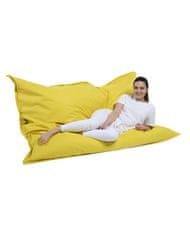 Atelier Del Sofa Zahradní sedací vak Giant Cushion 140x180 - Yellow, Žlutá