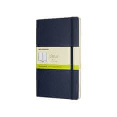 Moleskine Zápisník - měkké desky L, čistý, modrý