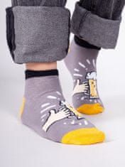 YOCLUB Yoclub Bavlněné ponožky Vzory Barvy SKS-0086F-B900 Grey 39-42