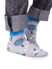 YOCLUB Yoclub Bavlněné ponožky Vzory Barvy SKS-0086F-B700 Grey 39-42