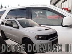 HEKO  Ofuky oken Dodge Durango 2011-2020 (+zadní)