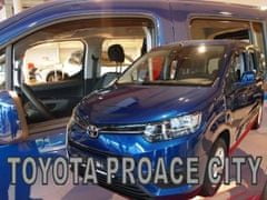 HEKO  Ofuky oken Toyota ProAce City 2019- (+zadní)