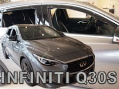 HEKO  Ofuky oken Infiniti Q30S 5D 2015 (+zadní)