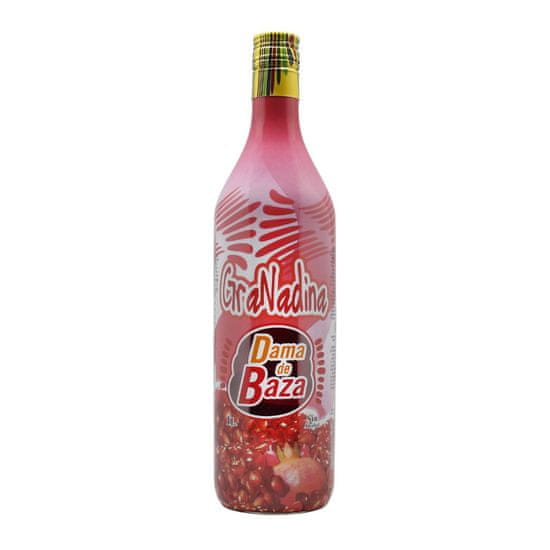 Dama de Baza Grenadine 1,0L - Koktejlový sirup s příchutí granátového jablka 0,0% alk.