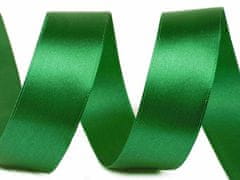 Kraftika 5m fern green atlasová stuha svazky po 5m šíře 25mm