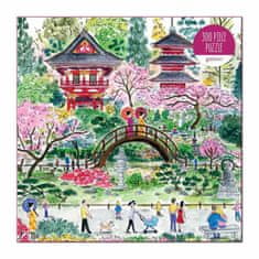 Galison Puzzle japonská čajová zahrada 300 dílků