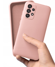OEM Kryt Samsung Galaxy A54 5G, siliconový, růžový